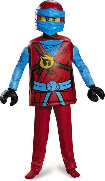 LEGO Ninjago Nya Deluxe Kids Costume by Disguise, Small 4-6X
