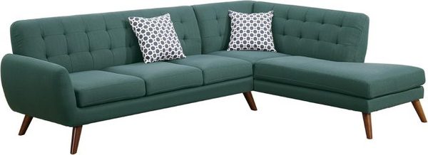 5-Seat Sectional Sofa, Linen-Like Fabric