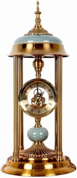 American Pendulum Mantel Clock, Vintage Living Room Decor