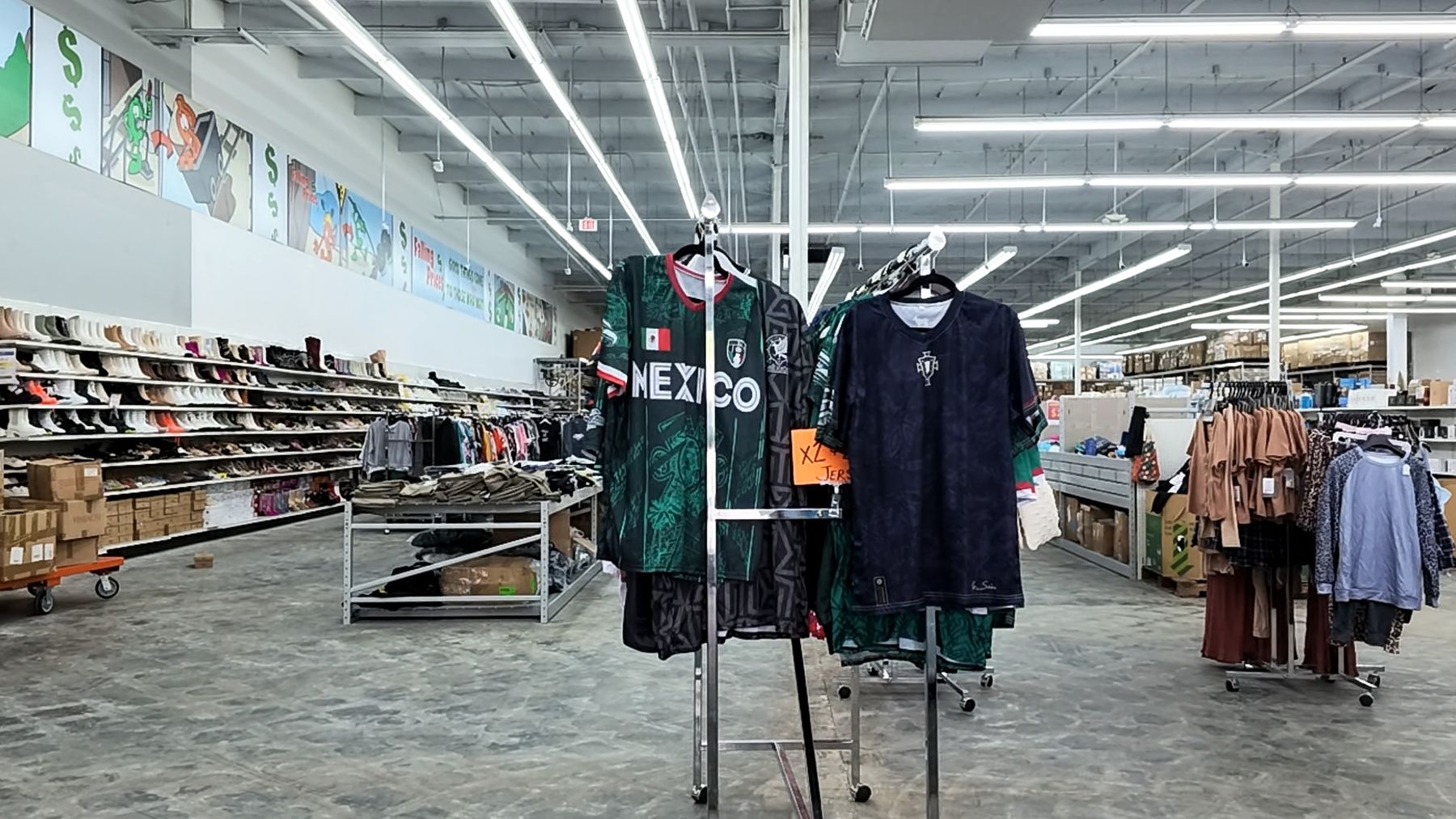 Clothing, shoes and everyday goods